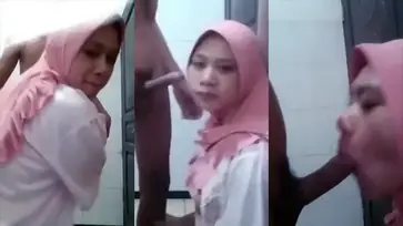 Bokep Terbaru Jilbab Pink Nyepong Kontol Panjang