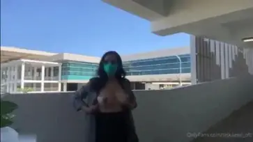 Siskaeee Sange Berat Dientot Di Bandara YIA WOT Lumer